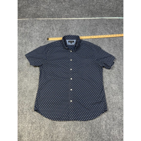 Banana Republic Stretch Soft Wash Button up - Button down collar Men's Large SS - Picture 8 of 8